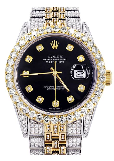 platin rolex iced out|iced out rolex gold chain.